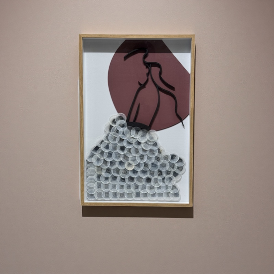 Wooden & Glass Wall Art